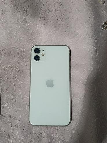assassins creed: IPhone 11, Б/у, 64 ГБ, Белый, Зарядное устройство, Кабель, Защитное стекло, 72 % — 2