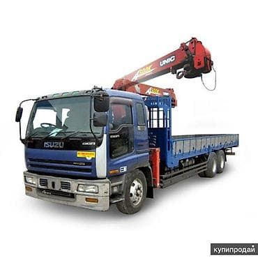 кантенер 40: Аренда манипулятора - Грузовой бортовой автомобиль с крановой — 2