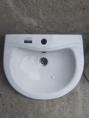 цена раковина с тумбой в ванную: Шкаф для ванной, С зеркалом, Другой материал — 3