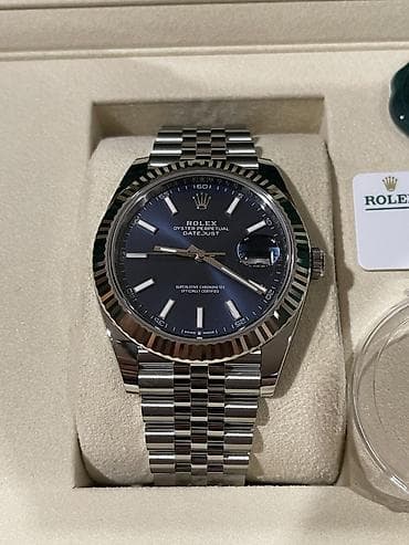 Личные вещи: Rolex Datejust. Клон швейцарского механизма Swiss Cal.3235 Часы — 1