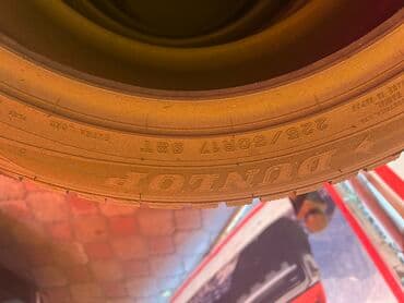 железные диски на пассат б3: Шины 225 / 50 / R 17, Зима, Б/у, Комплект, Легковые, Япония, Dunlop — 1