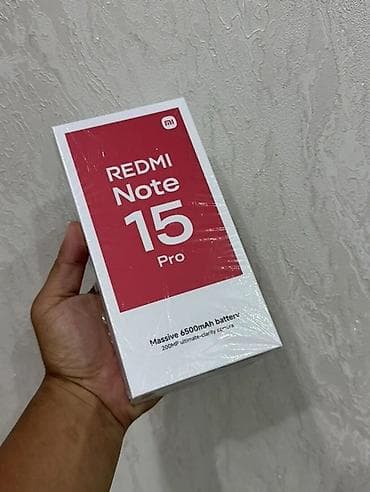 Смартфон Redmi Note 15 Pro / Pro+ 5G Ключевые особенности: - Емкая at lalafo.kg Смартфон Redmi Note 15 Pro / Pro+ 5G Ключевые особенности: - Емкая