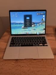 для компьютеров: Ноутбук, Apple, 8 ГБ ОЗУ, Apple M1, 13.3 ", Б/у, Для работы, учебы, память SSD — 1