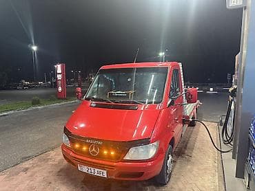 sprinter 2 7: Эвакуатор, Mercedes-Benz, 2003 г., Ломаная — 3