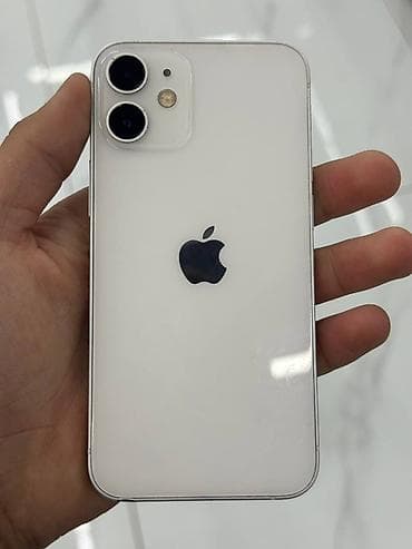 macbook m2 pro: IPhone 12 mini, Б/у, 64 ГБ, Белый, 75 % — 1