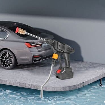 автомойка оборудование: Автомобильная беспроводная аккумуляторная мойка BY-1033, Пистолет для — 8