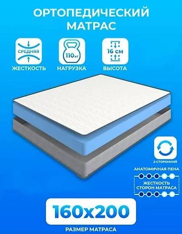 надувной спальный: Спальный матрас, Другой размер, Боннельная система пружин, Пенополиуретан, Матрасы средней жесткости — 6