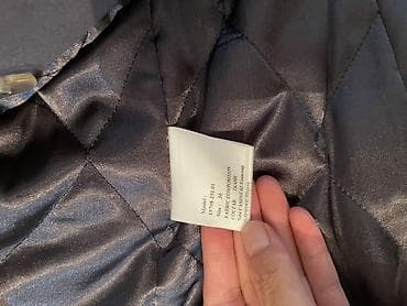 шуба женский: Двубортное женское пальто с меховым воротником Jiarci. Особенности: - — 4