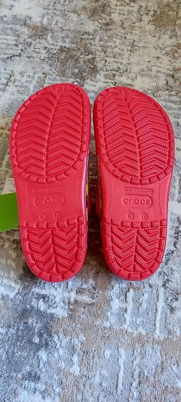кроксы: Мужские сандалии, 42, 43, Crocs, Новый, цвет - Красный — 3