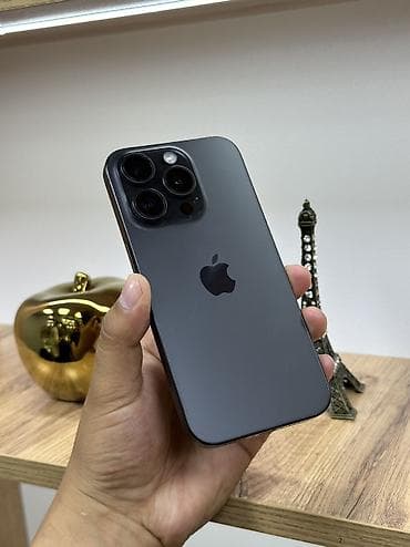 айфон америка: IPhone 15 Pro, Новый, 256 ГБ, Black Titanium, 87 % — 1