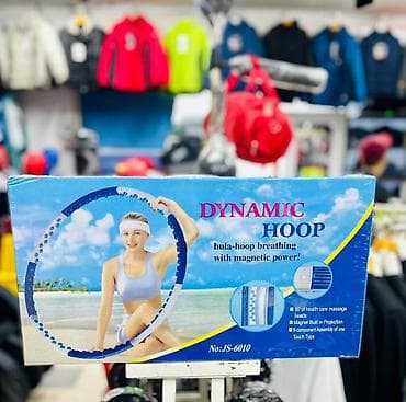 мини массажер: Массажный хулахуп (Dynamic/Massage Hoop) с магнитными элементами - — 1