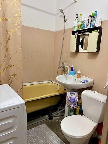 11 микрорайон: 1 комната, 36 м², 12 мкр 106 серия, 9 этаж, Требуется ремонт — 5