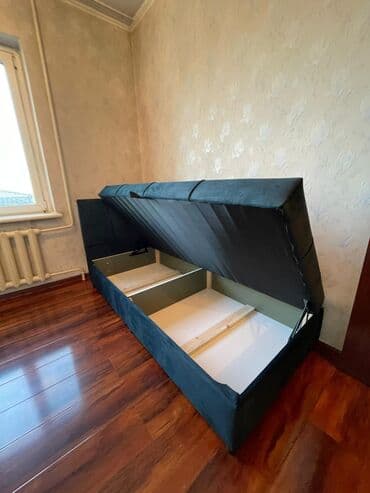 кровать с маятником: Односпальная кровать, Новый, С ящиком для хранения, В рассрочку, длина - 2 см — 4