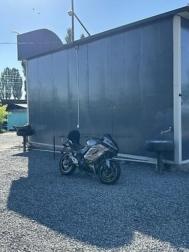 нур мото: Спортбайк Kawasaki, 400 куб. см, Бензин, Взрослый, Б/у — 4