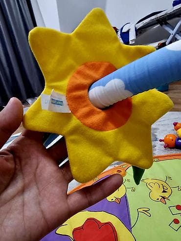 Батуты: Развивающий коврик с дугами и подвесными игрушками для малышей - — 9