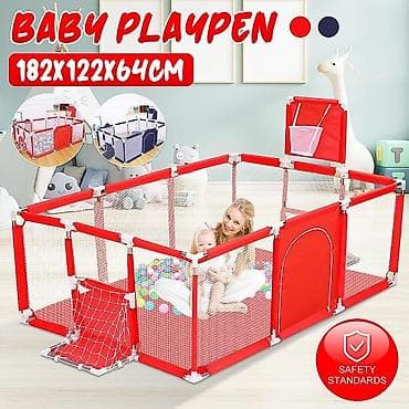 Детский манеж 3в1 – мини-площадка для активных малышей! 🎉 👶 Подходит