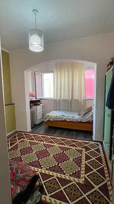 Квартиры: 1 комната, 45 м², 106 серия, Улан мкр 106 серия, 6 этаж, Евроремонт — 4