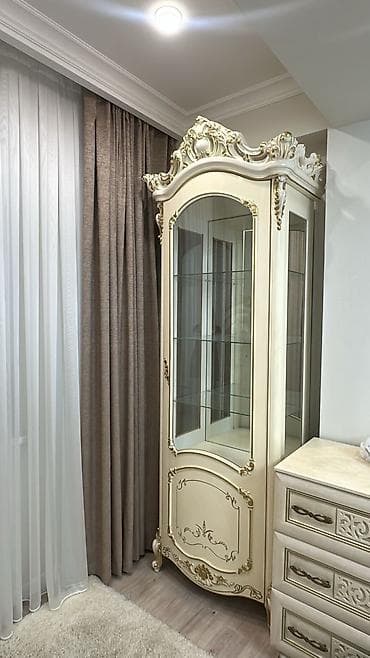 прихожка бишкек: Зал үчүн гарнитур, ТВ үчүн тумба, МДФ, түсү - Алтын — 2