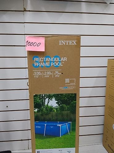 Каркасный прямоугольный бассейн Intex - Серия: Rectangular Frame Pool