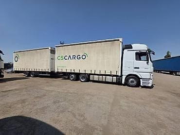 mercedes актрос: Тягач, Mercedes-Benz, 2008 г., Тентованный — 7