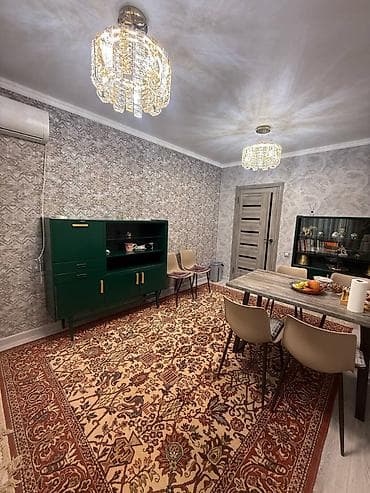 Кыймылсыз мүлк: 3 бөлмө, 80 м², 104-серия, 4 кабат — 2