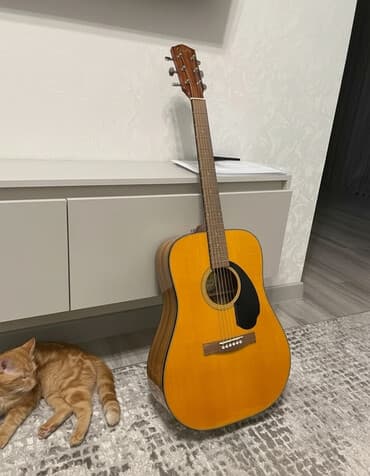 Синтезаторы: Пишите, договоримся. Акустическая гитара Limited Edition Fender CD-60S — 1