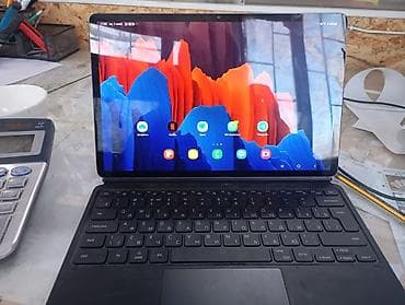 Планшет, Samsung, память 128 ГБ, 19" - 20", 4G (LTE), Б/у, Классический цвет - Черный