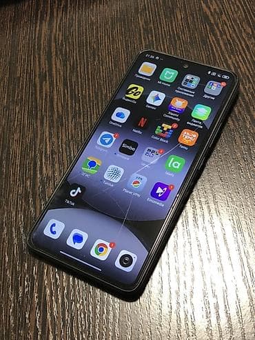 бу самбуфер: Redmi, Redmi Note 14, Б/у, 128 ГБ, цвет - Черный, 1 SIM, eSIM — 4