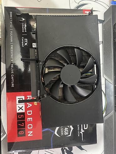 radeon rx 570 series цена: Видеокарта для ПК, Новый, AMD, Radeon RX, 4 ГБ — 1