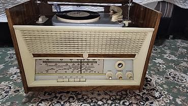 Другая аудиотехника: ПРОМИНЬ М радиола ламповая 1965г выпуска, ДРЗ ( Днепропетровский — 7