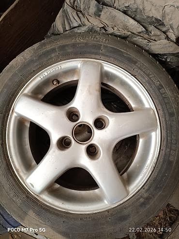 bbs bmw: Колеса в сборе 185 / 60 / R 14, Лето, Б/у, Комплект, Литые, отверстий - 4 — 4