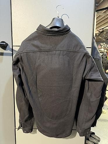 вельветовая рубашка: Рубашка-куртка (shacket) мужская, тёмно‑серый цвет. - Материал — 2