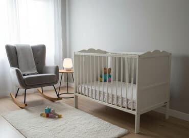 купить матрас на детскую кроватку: Детская кроватка икеа с матрасом В некоторых местах повреждена — 1