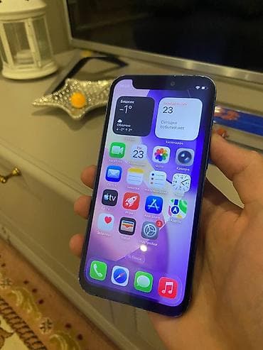 galaxy bads: IPhone 12 mini, Б/у, 64 ГБ, Голубой — 1