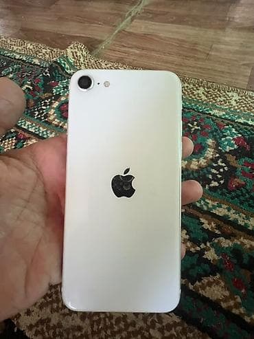 apple iphone 5: IPhone SE 2020, Б/у, 128 ГБ, Белый — 1