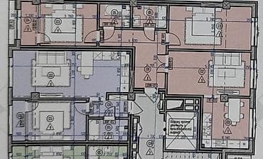 Недвижимость: 3 комнаты, 76 м², ул. Алматинка / Чуй Элитка, 4 этаж, Евроремонт — 9