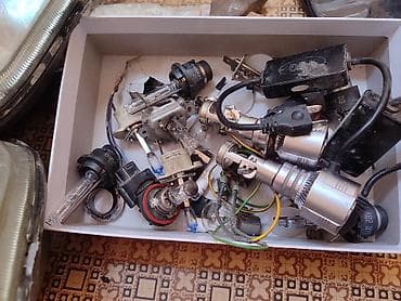 лёд туманки: Комплект противотуманных фар Nissan 2000 г., Б/у — 4