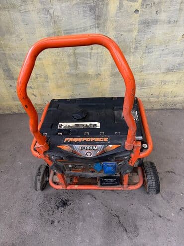 Генераторы: Бензиновые электростанции (портативные генераторы) б/у новый 1) AKJY — 2