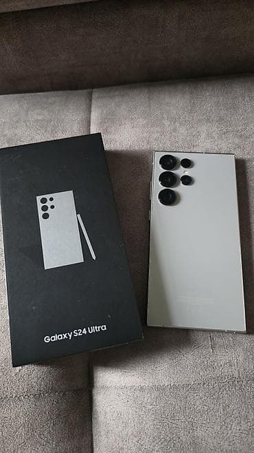 Samsung Galaxy S24 Ultra, 256 ГБ, цвет - Серебристый, 2 SIM