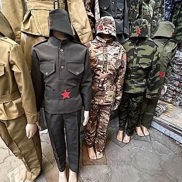 камуфляж ткань: Детские костюмы в военной тематике - Комплекты для мальчиков — 3