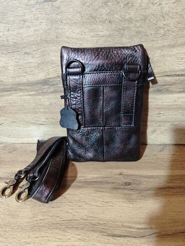 золотая цепока с бриллиантов кулоном: Сумка на пояс 
Натуральная кожа — 4