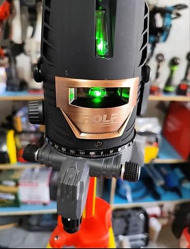 Үй жана бакча: Лазерный нивелир ROLF (Germany Technology), зелёный луч Описание: - — 5