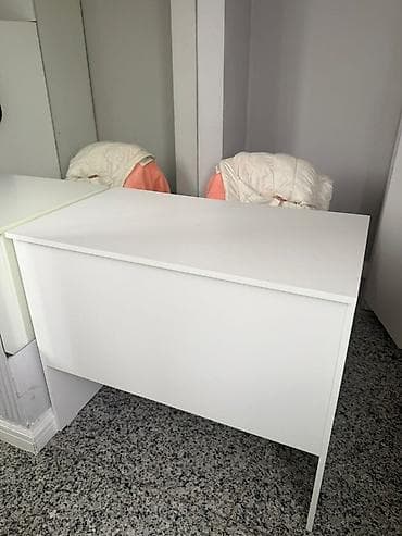 офисные перегородки: Комплект офисной мебели, ДСП, цвет - Белый — 2