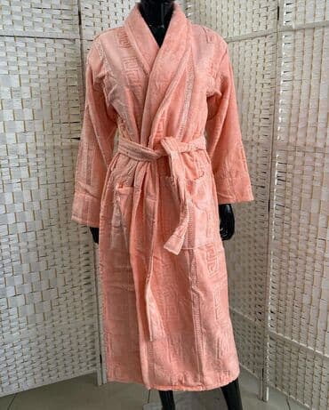 домашние халаты больших размеров: Женские/мужские/детские махровые халаты Теплые халаты 100%хлопок — 6