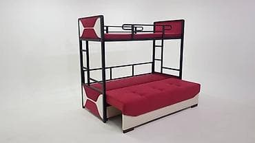 двух этаж крават: Двухъярусная кровать, Новый, Раскладной — 2