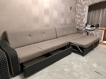 Другие товары для дома: Комплект мягкой мебели, Б/у, цвет - Серый — 7