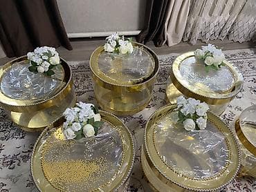 шкатулк: Разные виды себетов, мебельные, прозрачные, также зеркальная посуда — 2