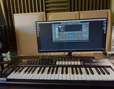 барабанная установка купить бу: Продам midi клавиатуру launchkey 49 mk2 в отличном состоянии. Причина — 1