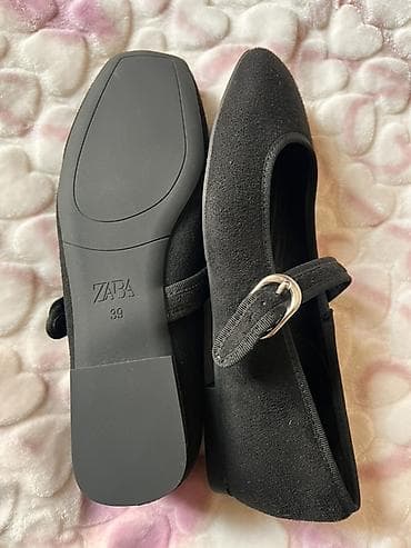 Женская обувь: Туфли, 39, 38, Zara, Новый, цвет - Черный, Платная доставка, Самовывоз — 2