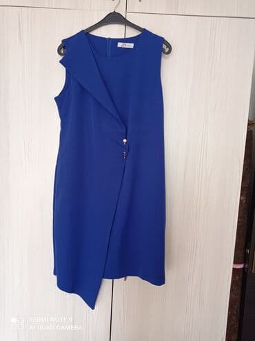 праздничные платья больших размеров: Платье летнее. Размер 46. Состояние б/у,но хорошее, носила очень — 3